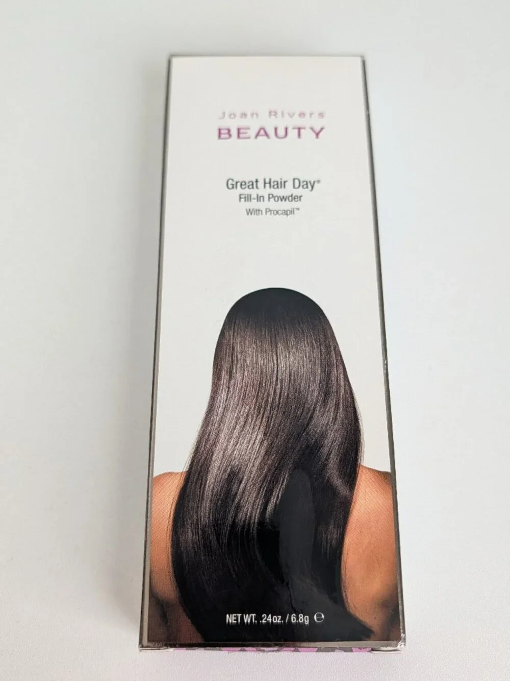 Joan Rivers Beauty Great Hair Day Fill-In Powder Dark Brunette New in Box